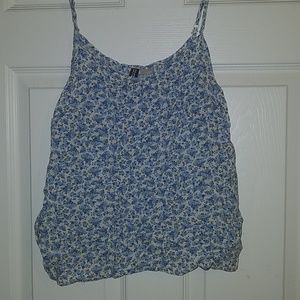 Floral Crop Tank